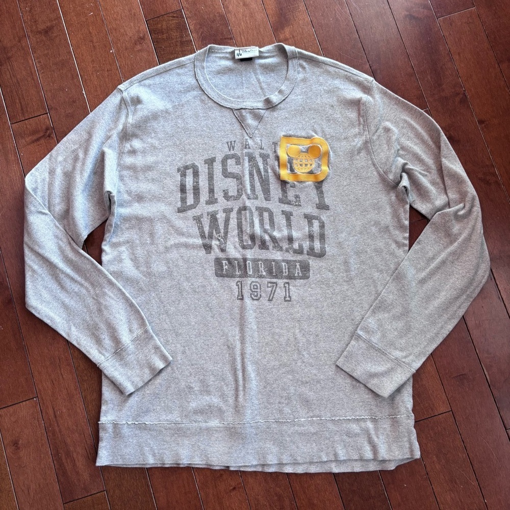 Disney Parks Heather Gray Sweatshirt